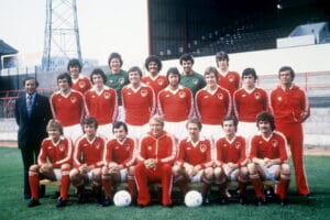 Bristol City Football Club team photo in 1978