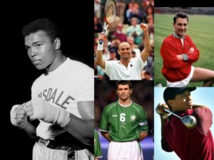 Famous sporting stars