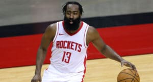 James Harden will swap Houston for Brooklyn in the biggest trade of the NBA season.