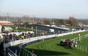 Aintree Hurdle on Day One of the Grand National Festival