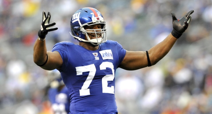 Osi Umenyiora won two Super Bowls with the New York Giants