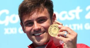 Diver Tom Daley finally got his hands on an Olympic gold medal