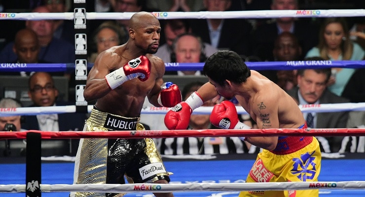 Floyd Mayweather v Manny Pacquiao mega fight poised to trump pay-per-view  records | ITV News