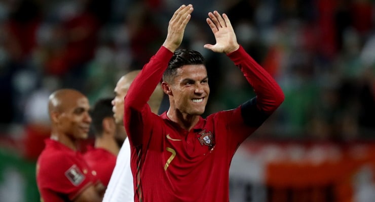 Portugal captain Cristiano Ronaldo has a huge online fanbase