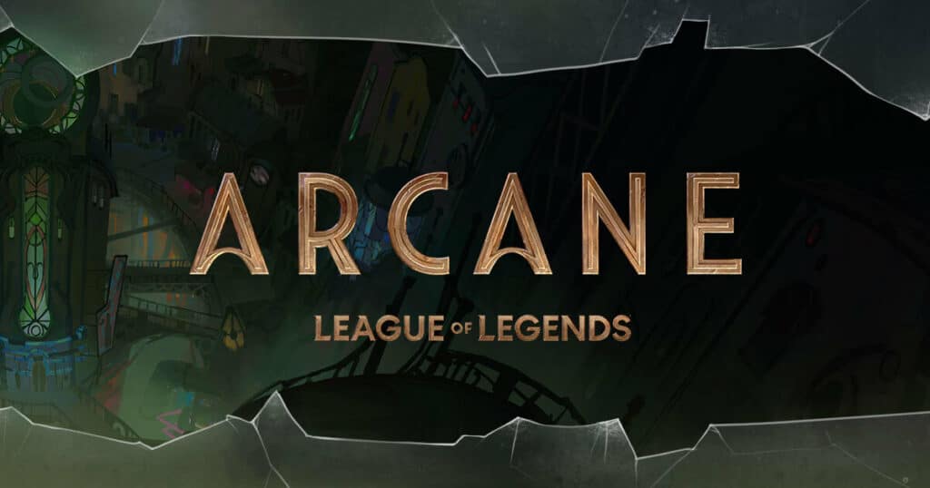 Arcane League of Legends on Netflix