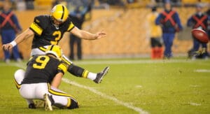 Pittsburgh Steelers' kicker Jeff Reed