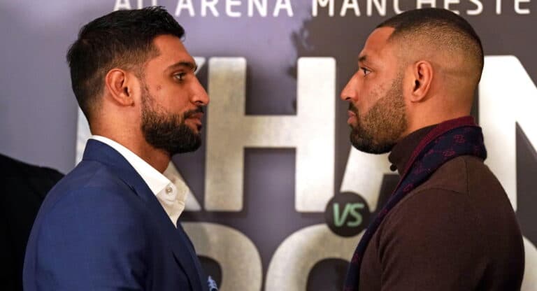 Amir Khan and Kell Brook finally set to fight each other this Saturday