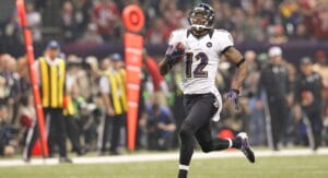 Baltimore Ravens' Jacoby Jones holds the record for the longest run in Super Bowl history