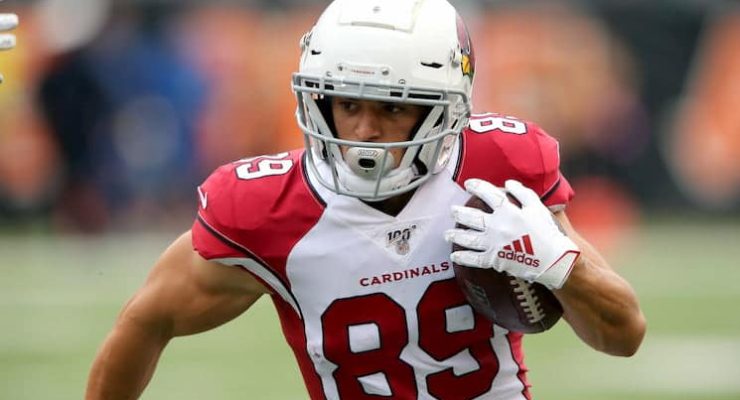 Arizona Cardinals player in action in the NFL