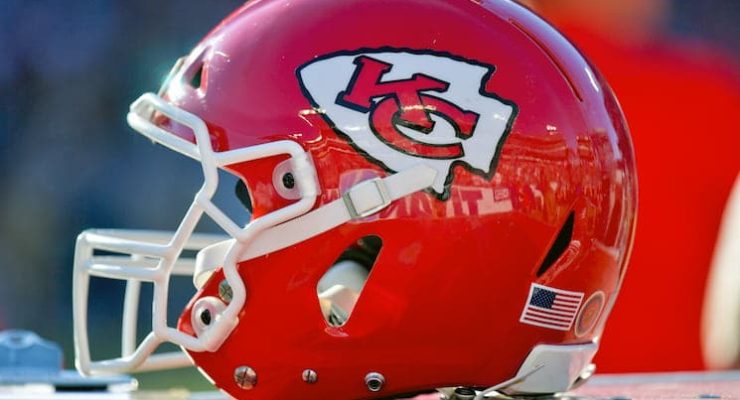 Kansas City Chiefs NFL helmet