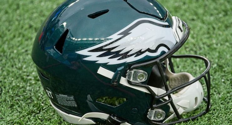Philadelphia Eagles NFL helmet