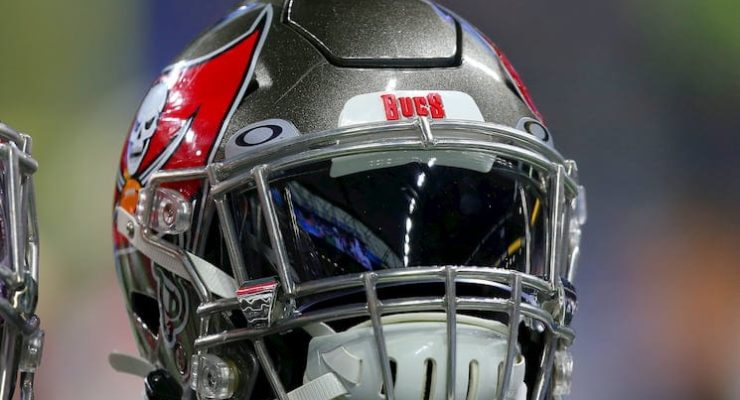 Tampa Bay Buccs NFL helmet