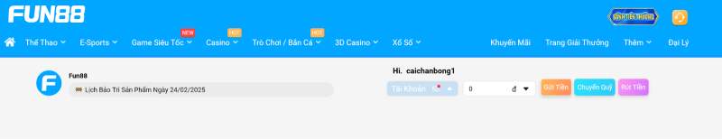 chọn gửi tiền Fun88 chọn gửi tiền Fun88